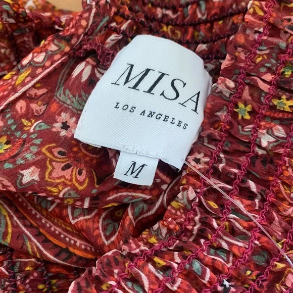 Misa Los Angeles Gianna Paisley Mini Dress - Picture 9 of 13